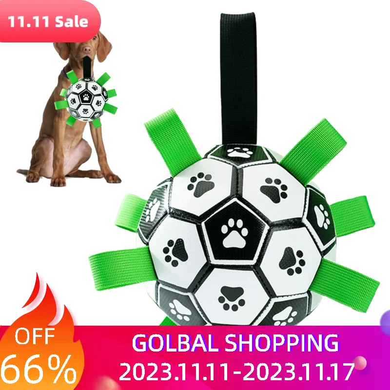 

Pump Included Water Games Dog Toys Soccer Ball Tug Of War Birthday Gifts Medium Large Interactive Ropes Training With Straps Pet