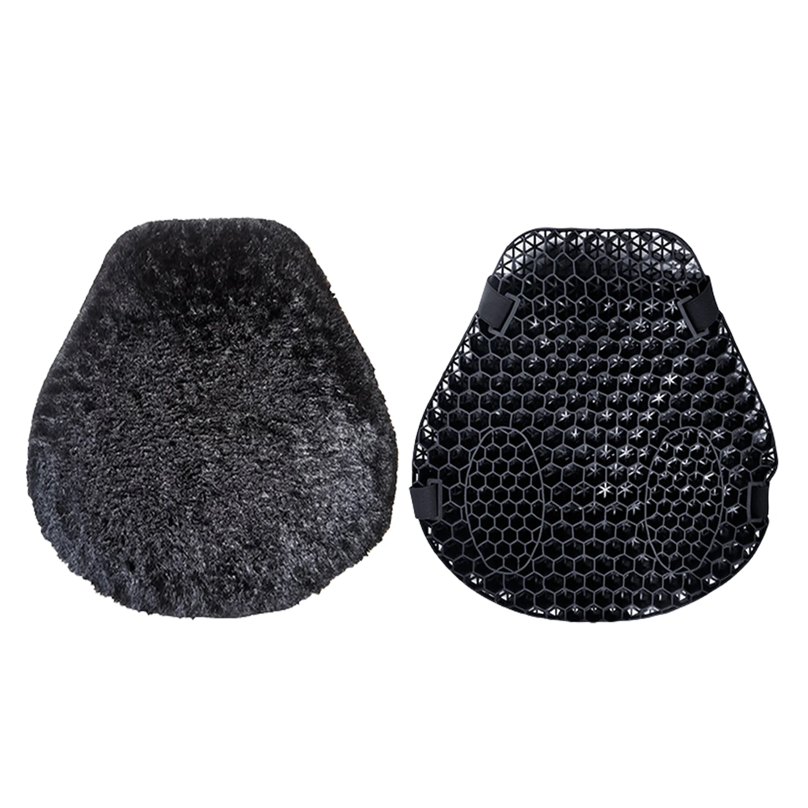 

3D Honeycomb Shock Seat 3D Honeycomb Shock Seat Breathable Seat Cooling Down Seat Pad Pressure Relief Ride Motorcycle Air