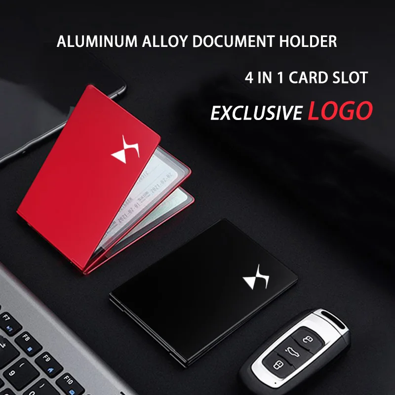 Чехол для автомобильного удостоверения металлический чехол идентификационных