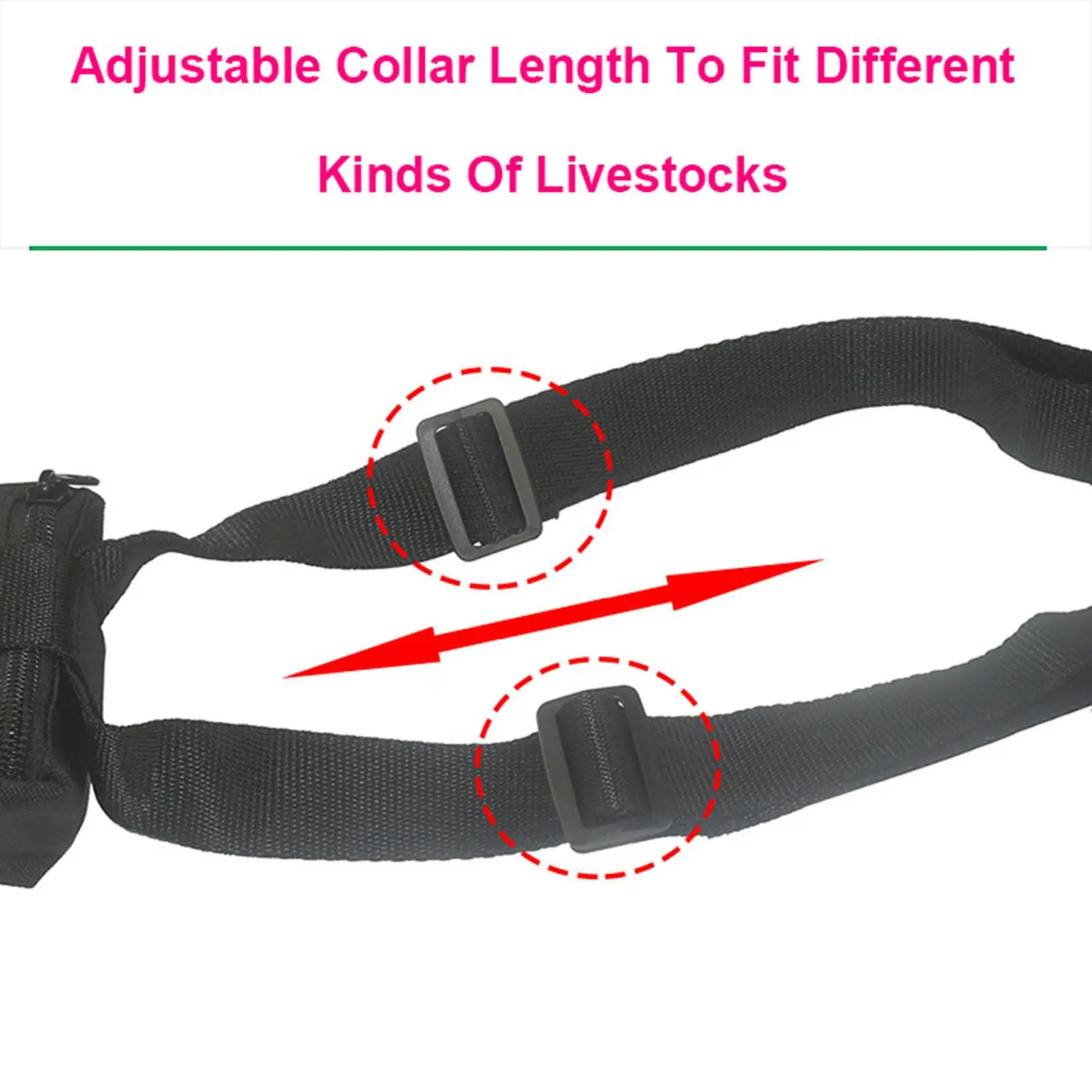 

GPS Tracker with Cover Locator Adjustable Pet Supplies Collars Long Lasting Livestock GPS Finder for Sheep Livestock Grazing Cow