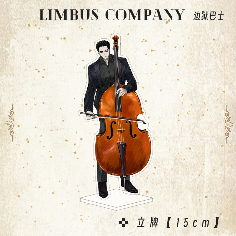 Heathcliff Gregor стоячий аниме брелок Limbus Company мужской для ключей женщин Kawaii фигурка