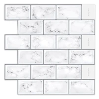 marble wall sticker bathroom waterproof stickers kitchen tile wall stickers thick 2 5mm peel and stick wallpaper 12x12 inch