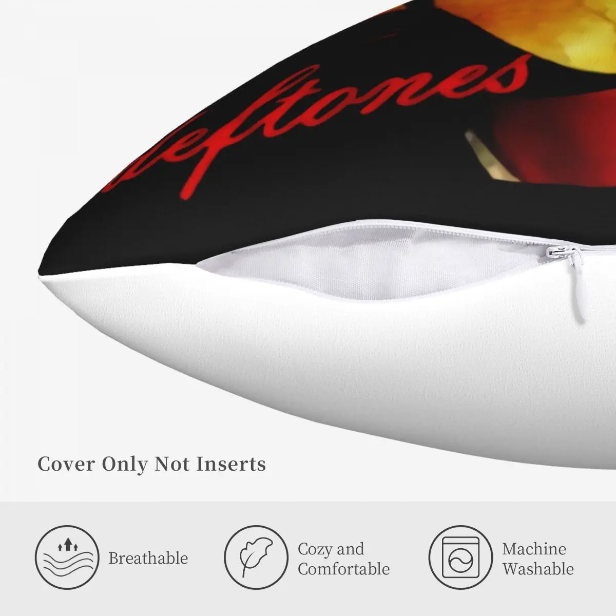 Винтажная базовая наволочка Deftones Around The Fur Concert Tour Black S 234Xl унисекс M481