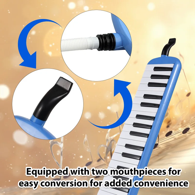 32-клавишный Искусственный Алмаз Melodica Мягкая Телефонная Трубка Духовой