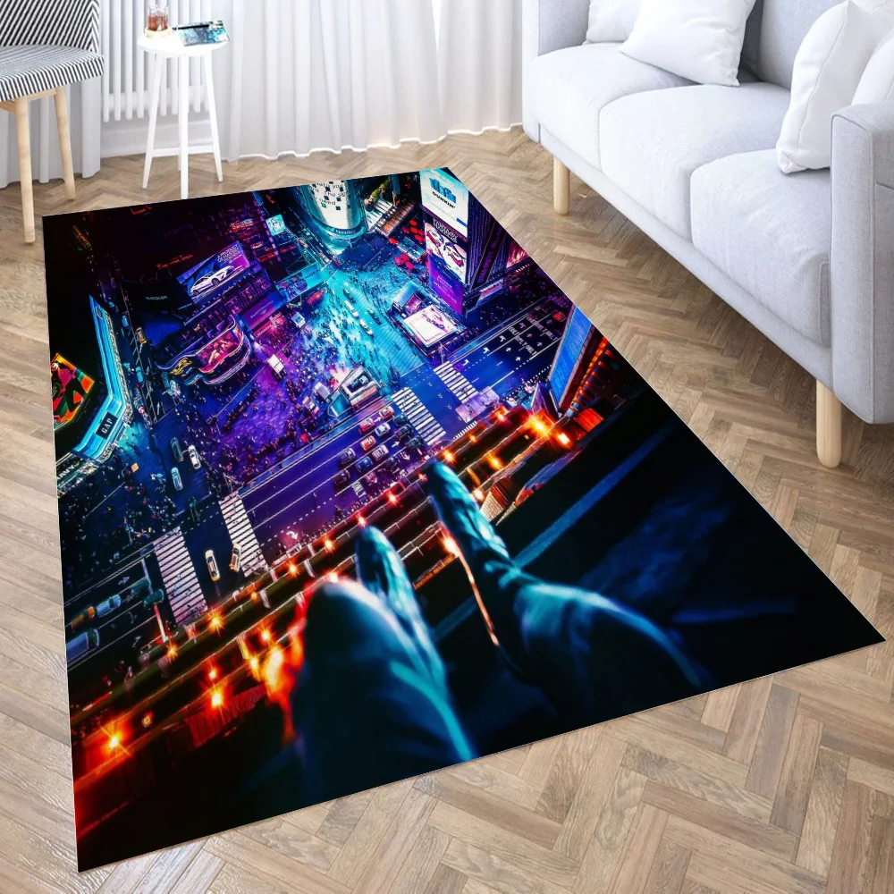 

Feet Above The Ground 3D Carpet Living Room Kitchen Entrance Door Mat Anti-slip Floor Rug Bathroom Area Hallway Mats