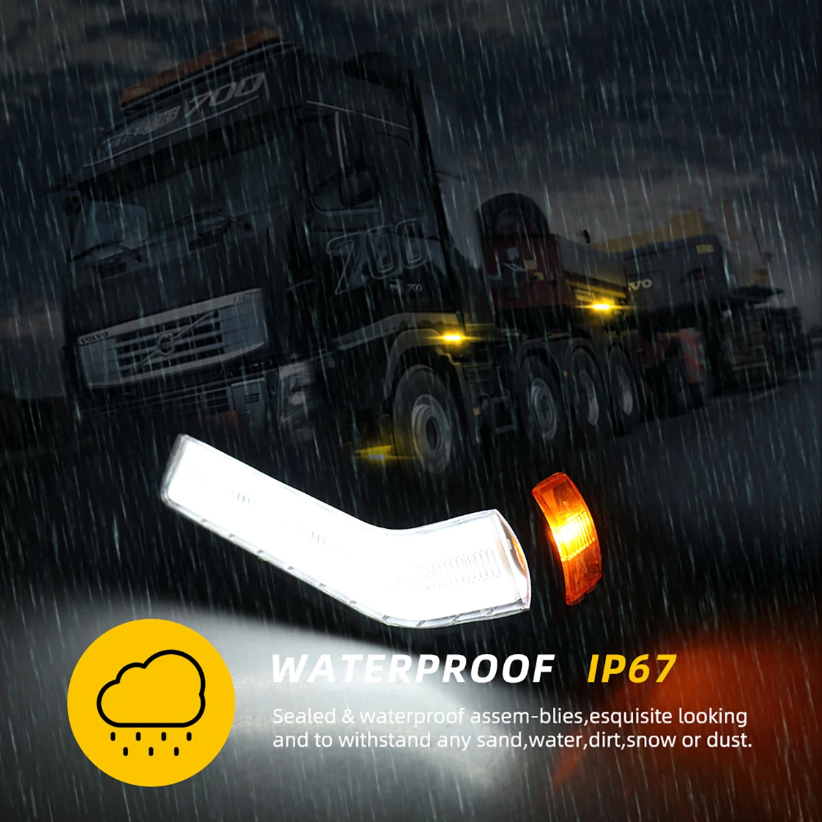 2 шт. задние фонари для грузовика