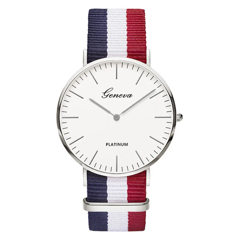 

Luxury Watch Men Top Brand Nylon Strap Sport Watches Mens Quartz Clock Fashion Ultra Slim Watches Hot Reloj Hombre Erkek