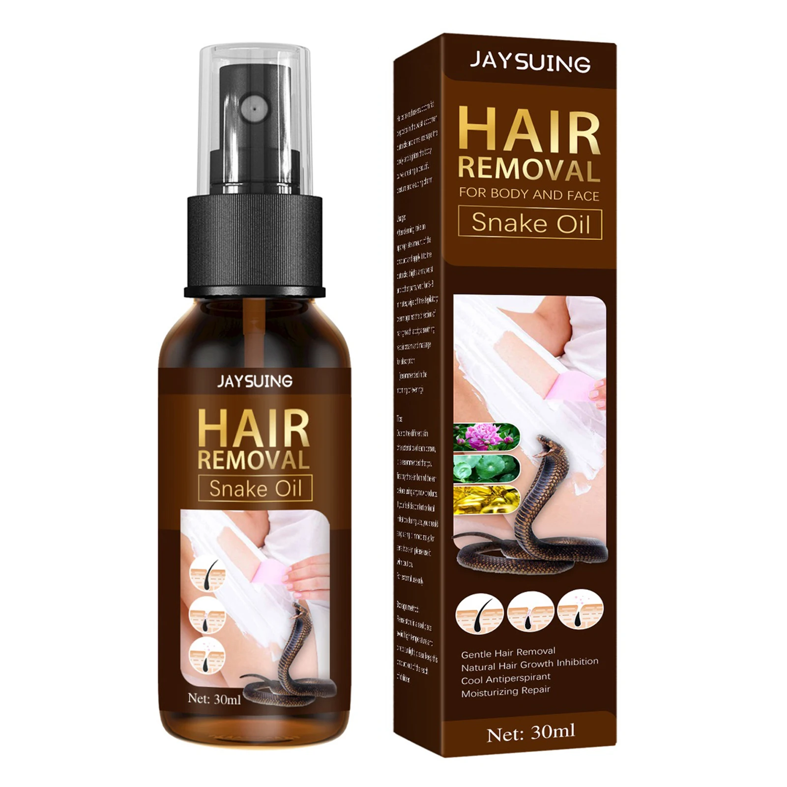 

Hair Removal Spray Hair off Hair Removal Cream Natural Ingredient Non-Irritating Hair Removal Spray for Women and Men