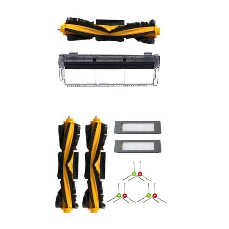 

Main Side Brush Filter Kit With Replace Spare Parts Main Brush Cover Kit