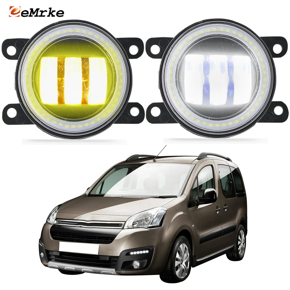 2 шт. светодиодные противотуманные фары в сборе для Citroen Berlingo 2016 2017 2018 Opel