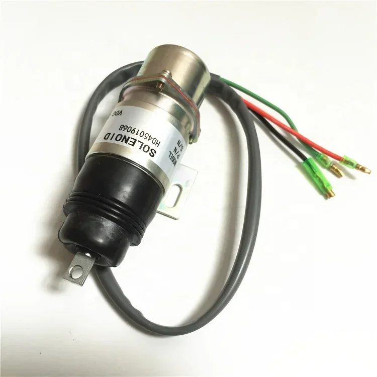 Соленоид отключения дизельного двигателя 24 В 1-81910-0520 МВ2-17А 5819100260 для 6BB1 6B61 4J62 4J61
