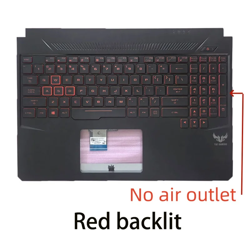 Новая американская клавиатура для ноутбука без сенсорной панели TUF Gaming FX505 FX505G