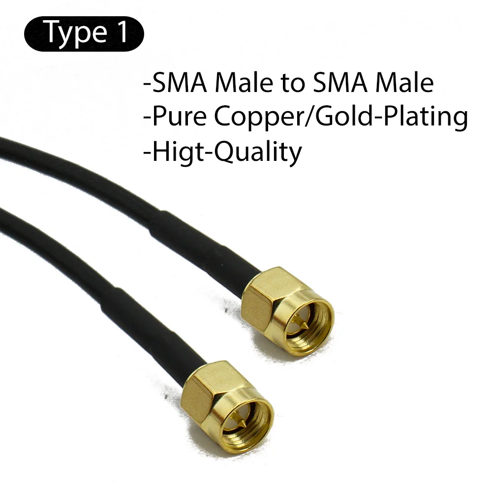 

Кабель RG174 SMA-SMA Erilles 10-500 см