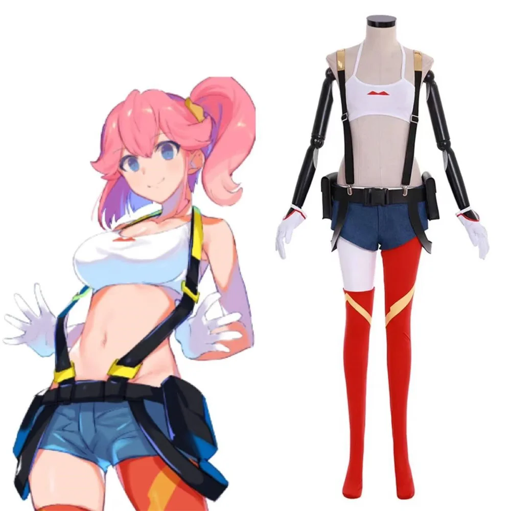 Костюм для косплея Aina Ardebit сексуальные топы и брюки девочек комплекты униформы