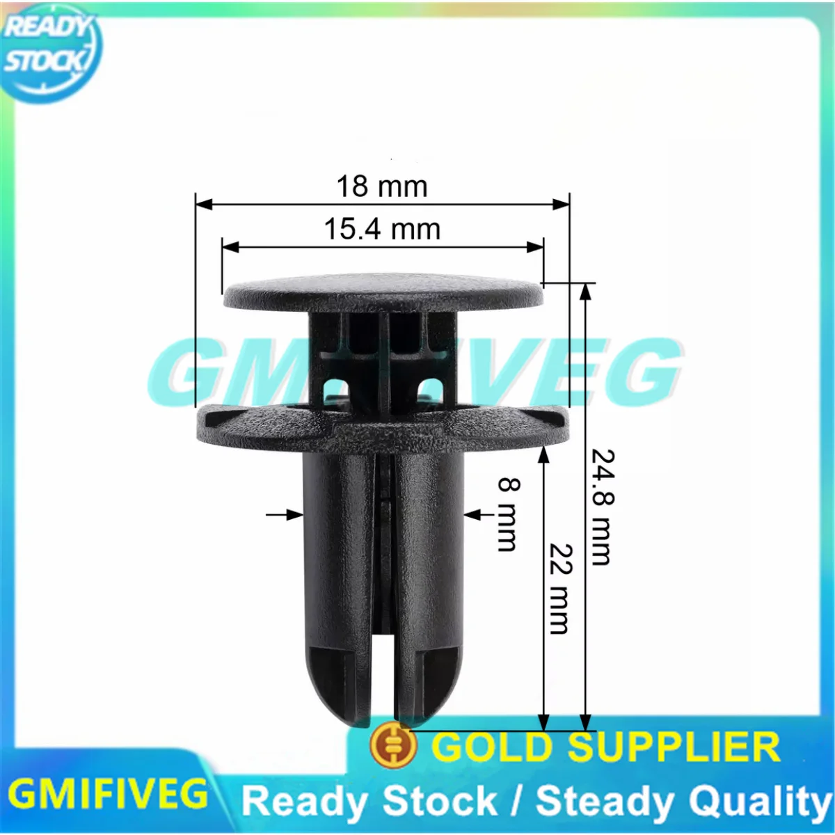 86595-2T500 1420608250B 865952T500 20 шт. клипсы для крыла совместимые с Hyundai Kia Sonata Accent Azera Tucson