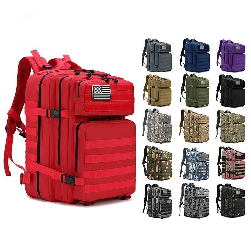 Tactical Backpack 45L First Aid Bag Army Backpack Outdoor Backpack Trauma Responder Medical Utility Military Rucksack Travel Bag