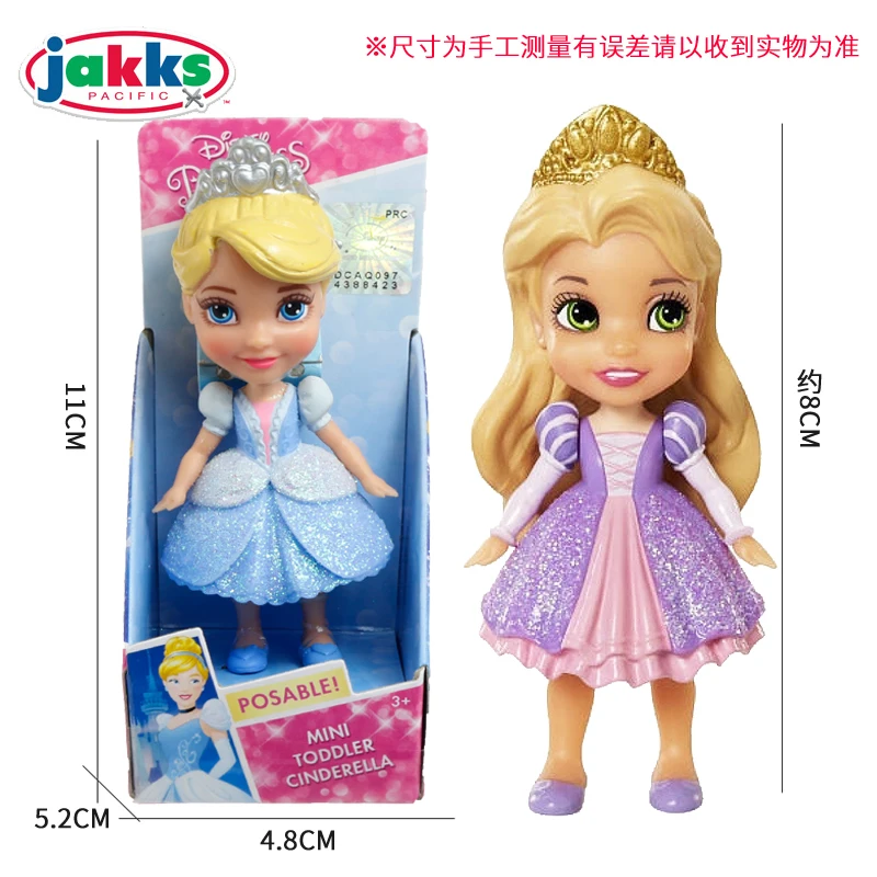 Купить Оригинальные Мини-куклы Принцессы Диснея, Анны, Холодное сердце, Эльзы, Белоснежки, Золушки, Ариэль, фирменные Игрушки для девочек, рождеств...