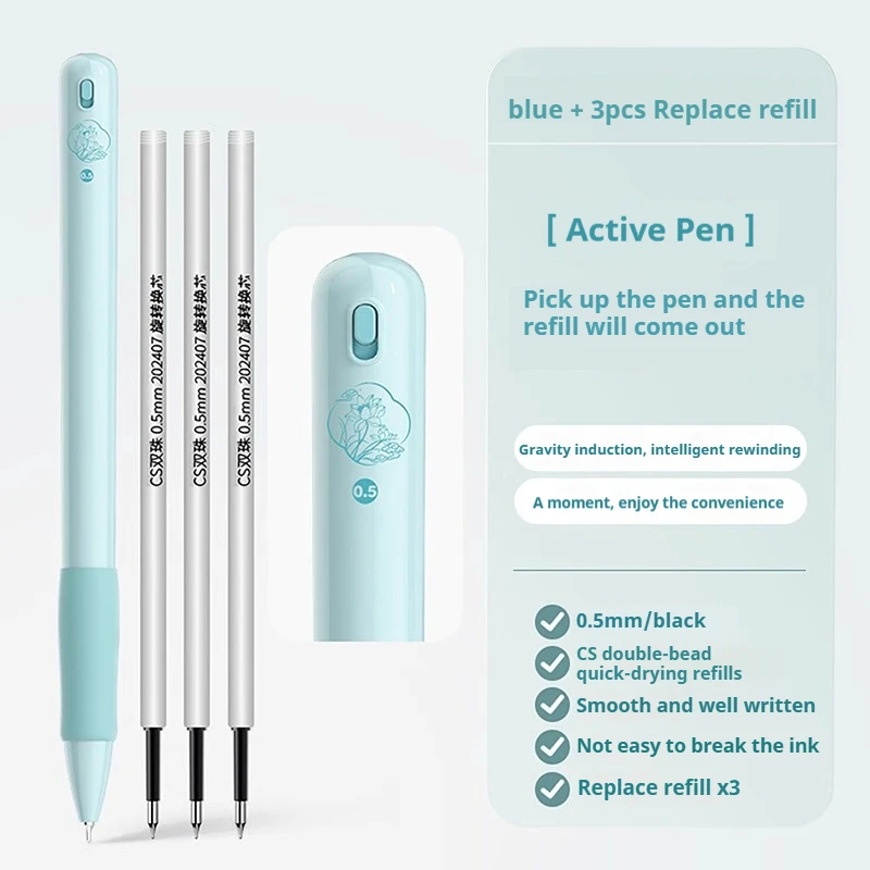 

Borrence Гравитационная гелевая ручка черная 0,5 мм