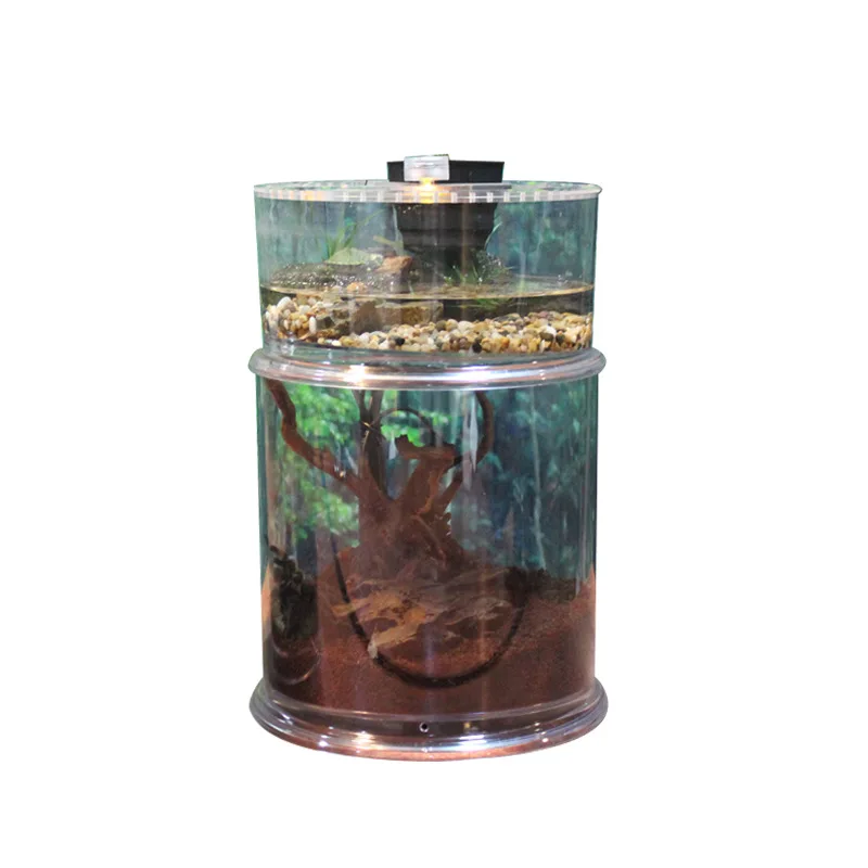 Пластиковые разведения Ящик для кормления с защитой от побега со светодиодной