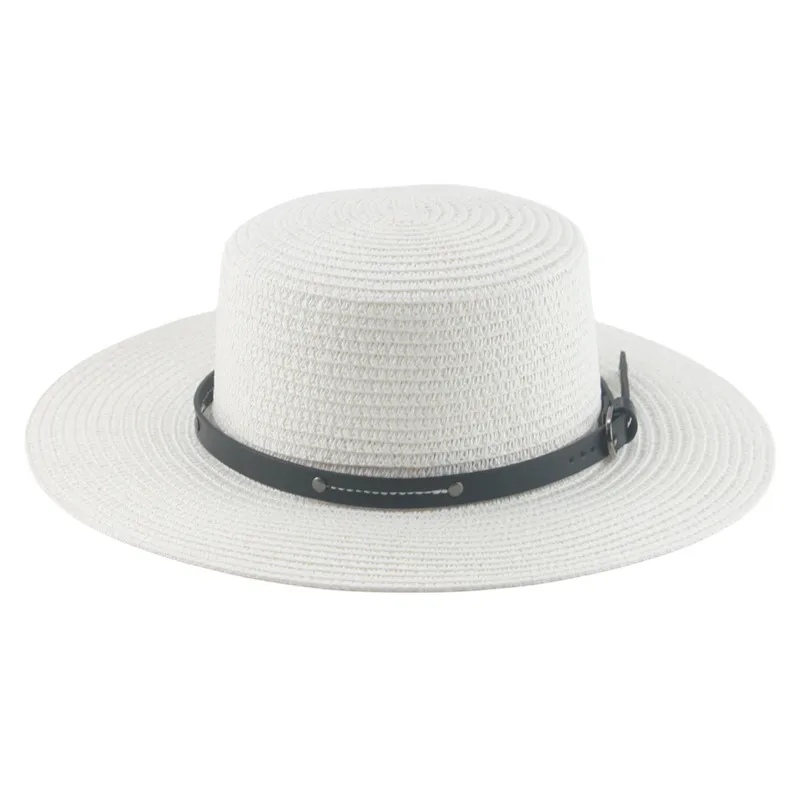 

Шляпа женская Соломенная, Пляжная Панама с ремешком, однотонная, повседневная, цвета хаки, верблюд, черный, лето