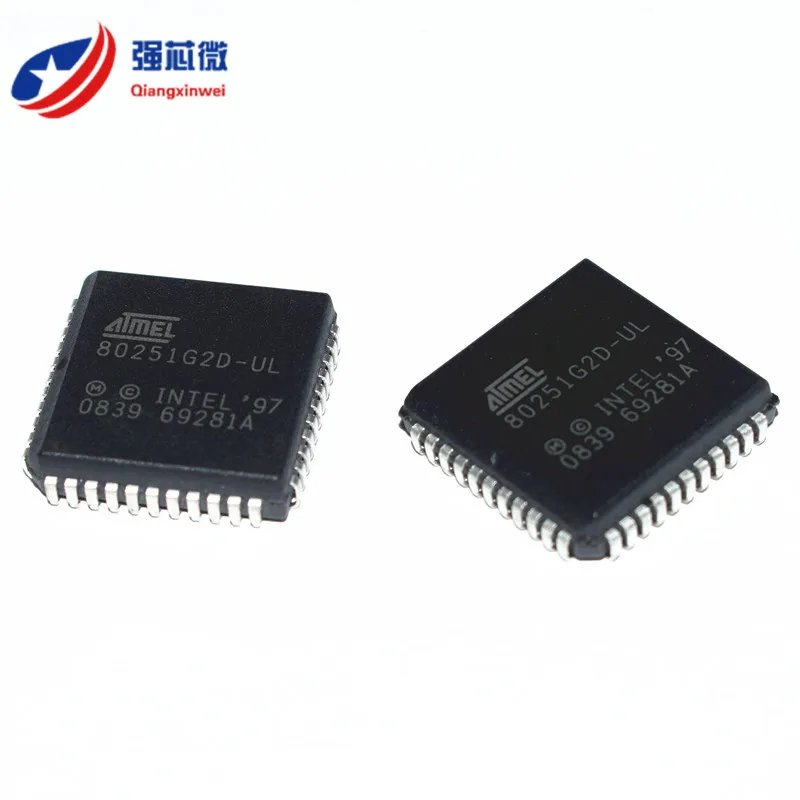 5 шт./партия, флэш-память AT80251G2D IC MCU 8/16 бит, без ПЗУ 44PLCC в 2023 году, новый оригинал