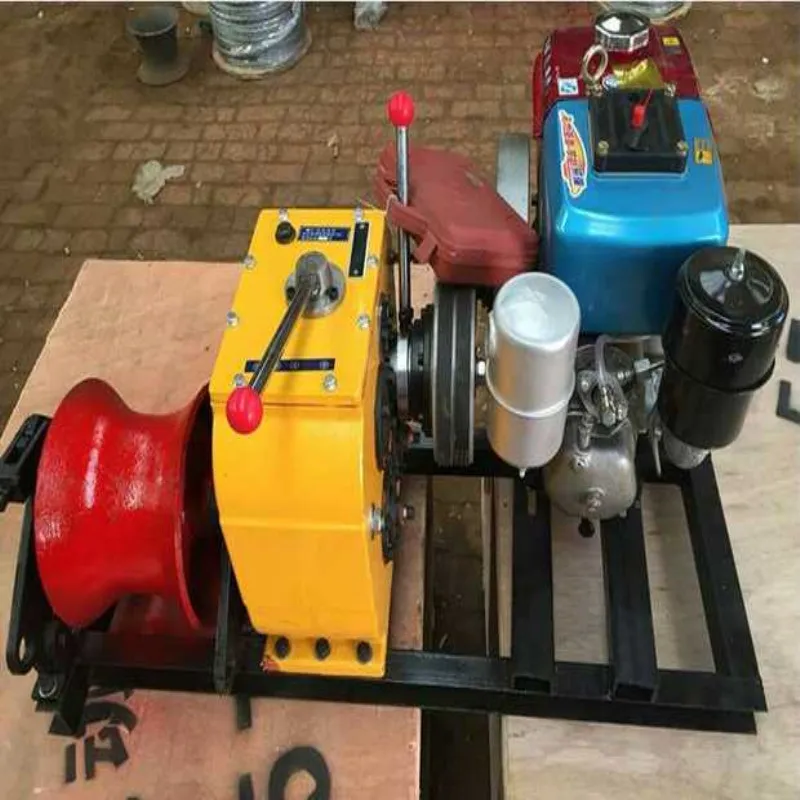 3 Ton Diesel Engine Winch With 200 Wire Rope