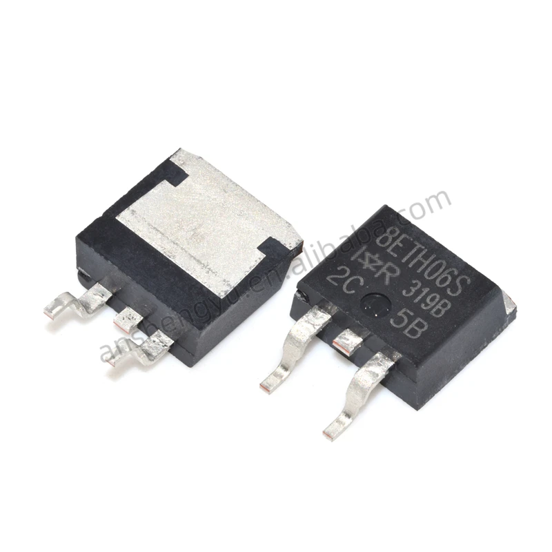 

5 шт. 8ETH06STRL 8ETH06S ультратонкое восстановление 8A 600V TO-263