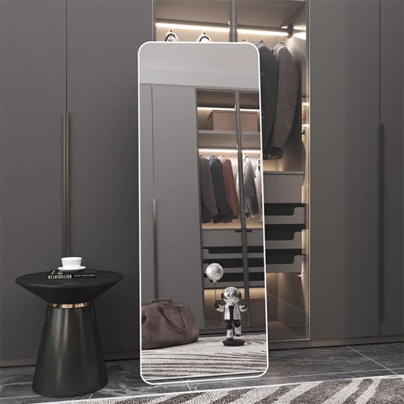 

Funky Mirror Bathroom Bedroom Office White Full Body Mirror Luxury Nordic Espejos Decorativos De Pared Decorative Mirrors