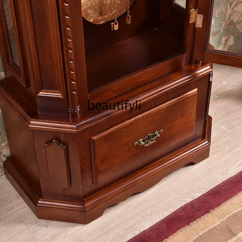 Часы для дедушки гостиная дом ретро европейский стиль вилла вертикальные часы и