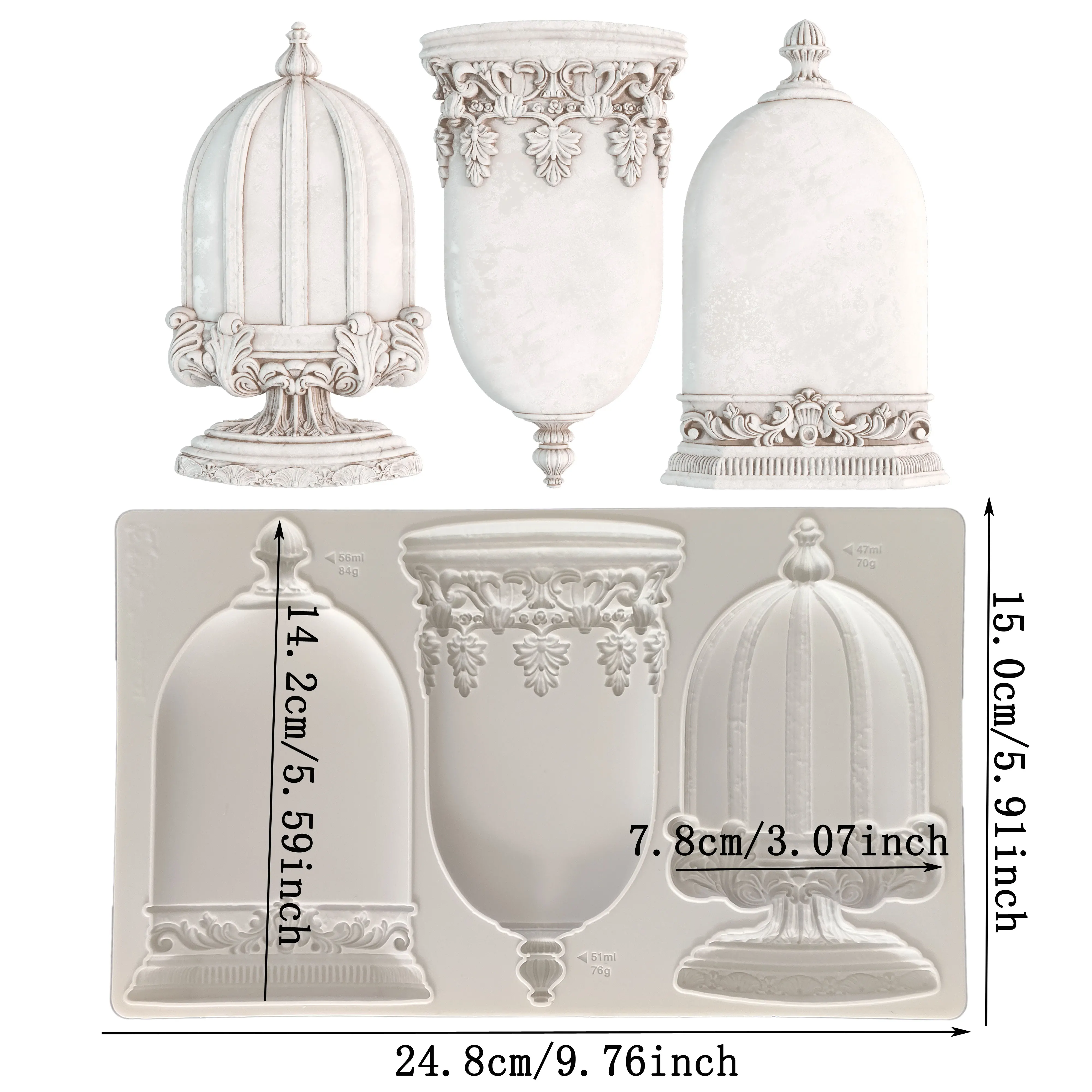 

Силиконовая форма с красивым колокольчиком, силиконовая форма для украшения торта из помадки, глина, сахарный кекс, инструмент для выпечки шоколада