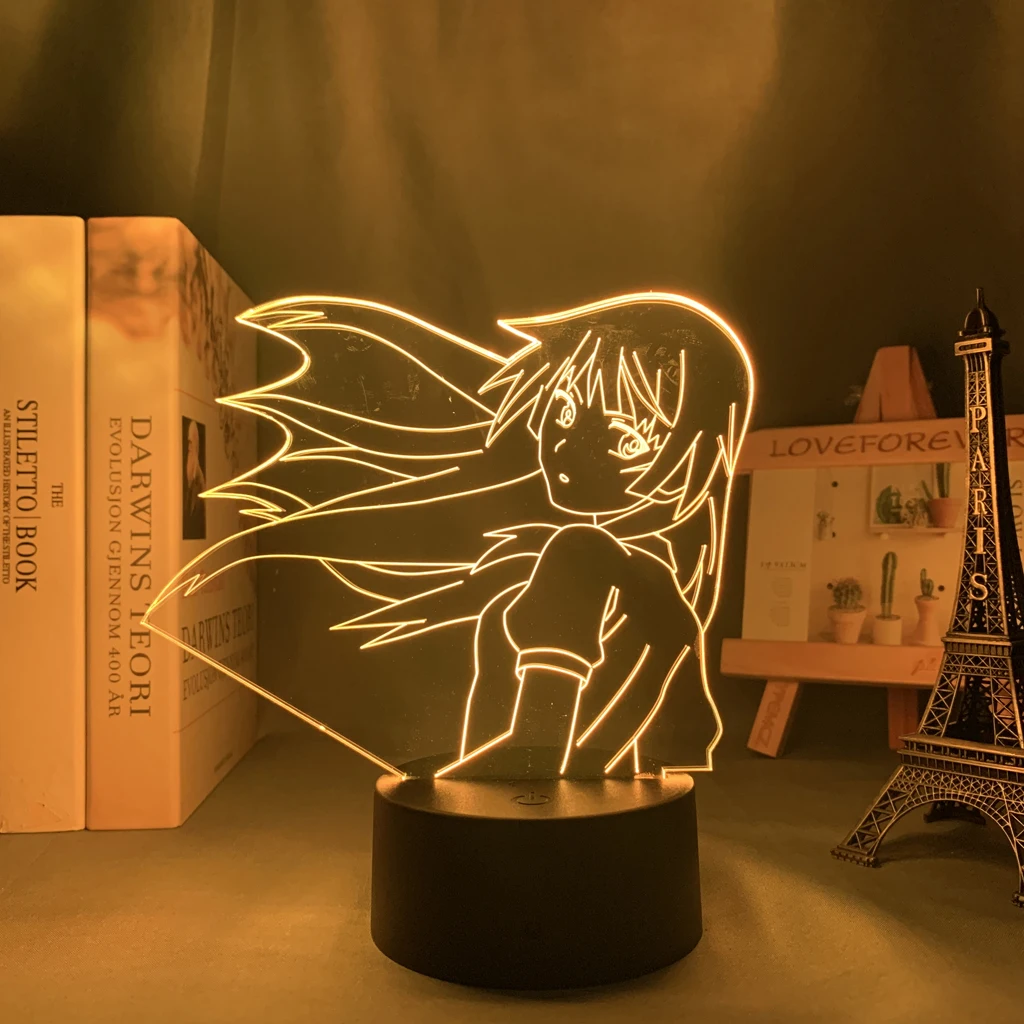 

Anime Led Light Bakemonogatari for Bedroom Decor Night Light Manga Children's Birthday Gift Room Anime 3d Lamp Bakemonogatari