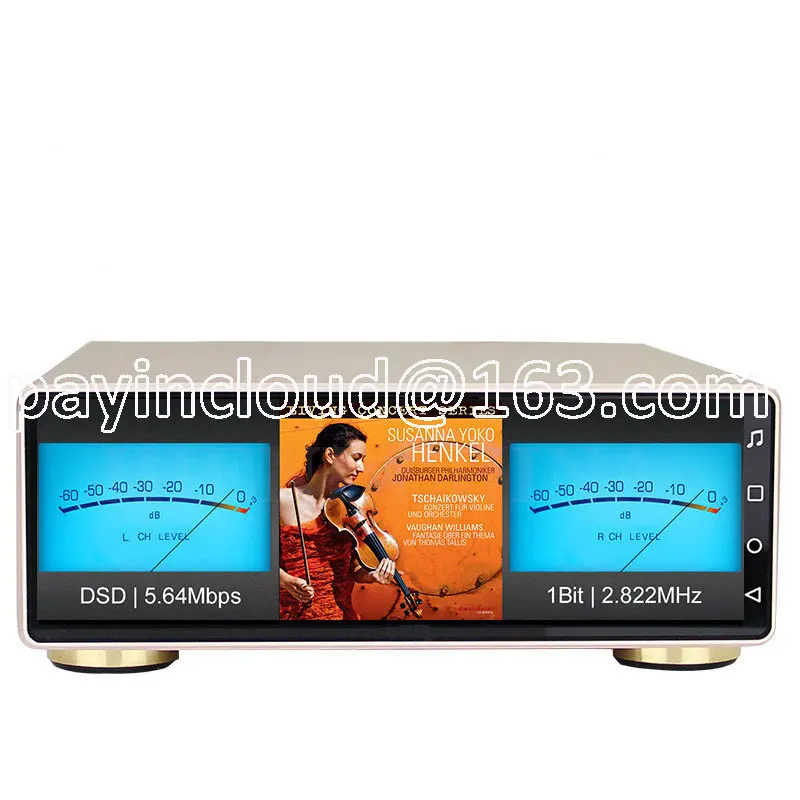 

JF Digital MX-3 Android 10.0 WiFi HDD HHD Audio HiFi Player 32Bit/348KHz DSD512 BT5.0 USB Coaxial I2S IIS Russian Korean Menu