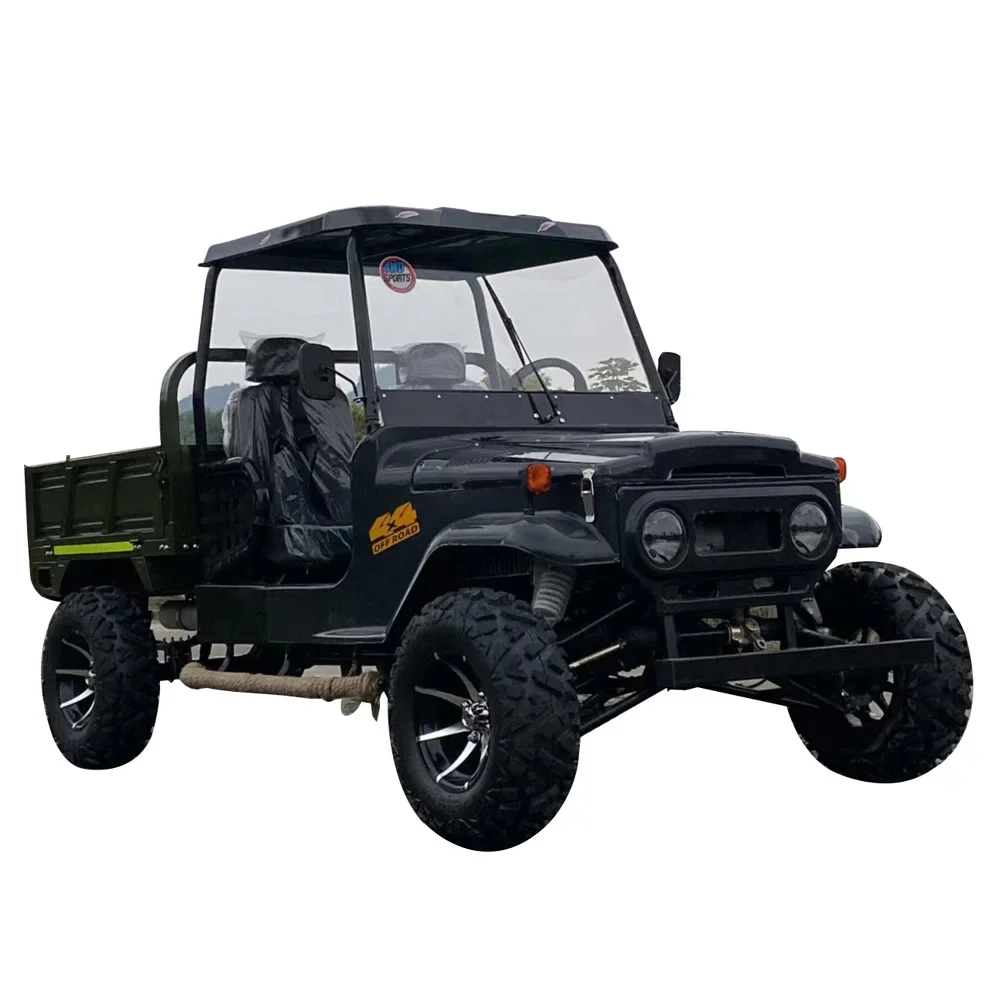 320cc 4x4 Четырехколесный двухместный внедорожник с грузовым ящиком ATV