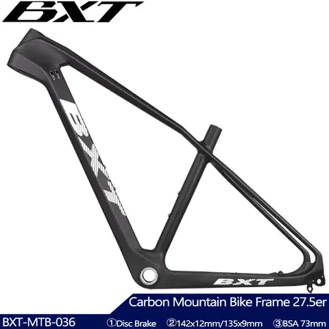 2021 Новинка BXT полностью углеродная mtb рама 27,5 er cadre carbone t1000 рама карбоновая для горного велосипеда 27,5 супер светильник рама для велосипеда
