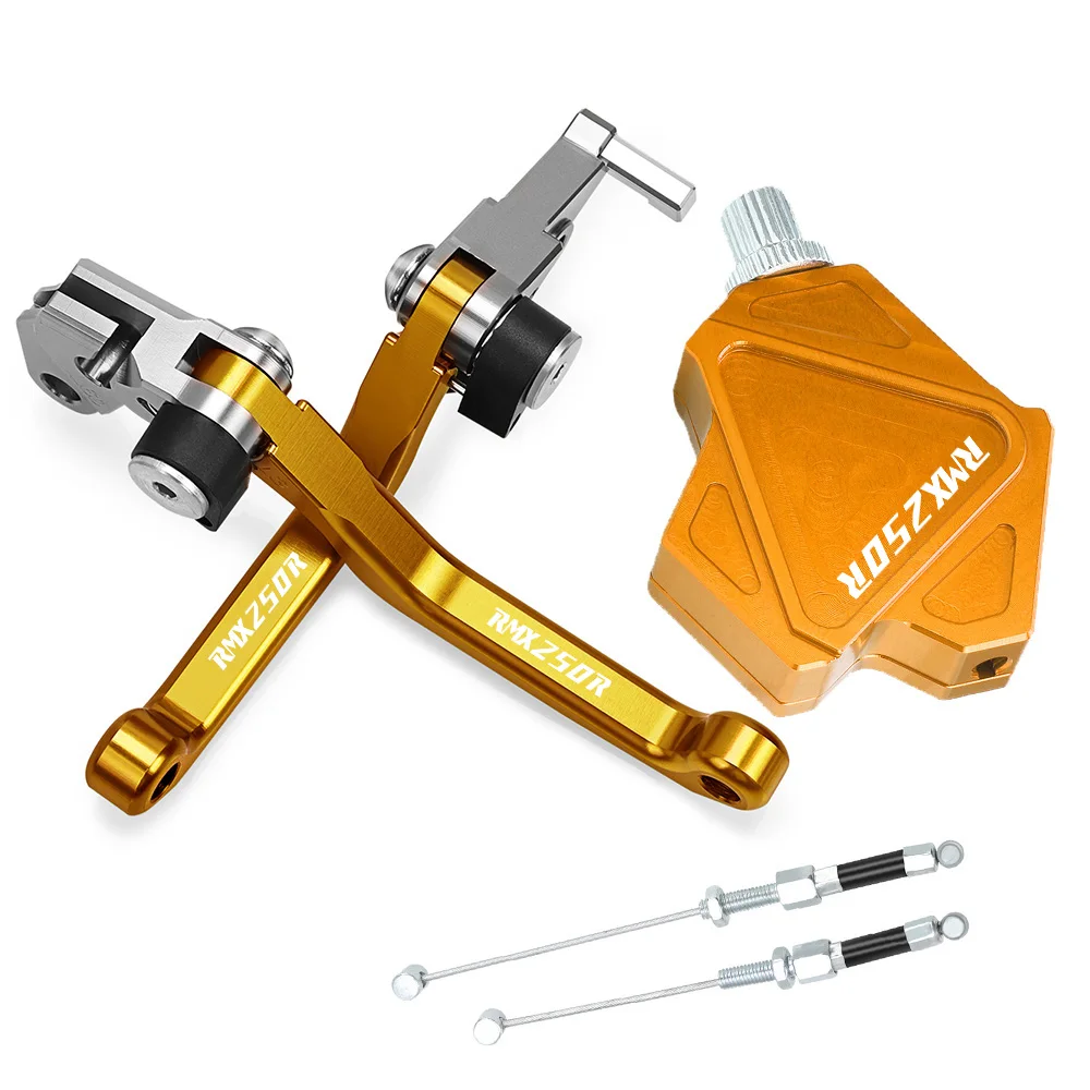 

Dirt Bike RMX 250R Brake Clutch Levers Stunt Clutch Pull Cable Lever Replacement Easy System For SUZUKI RMX250R 1993 1994 1995