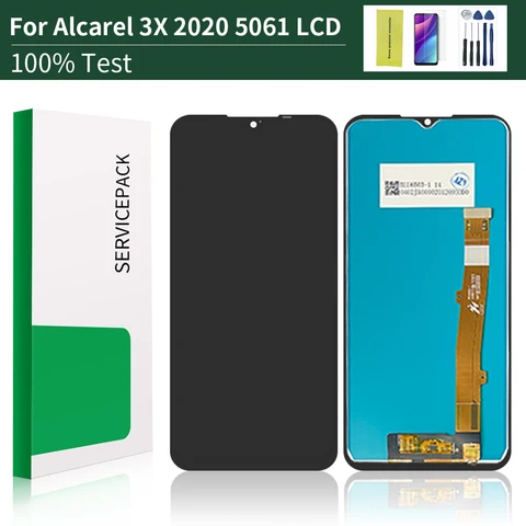Для Alcatel 3X дисплей для Alcatel 3X 2020 дисплей 5061K 5061U ЖК-дисплей детали для замены