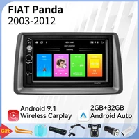 car stereo for fiat panda 2003 2012 car radio 2 din android multimedia player head unit navigation autoradio carplay auto