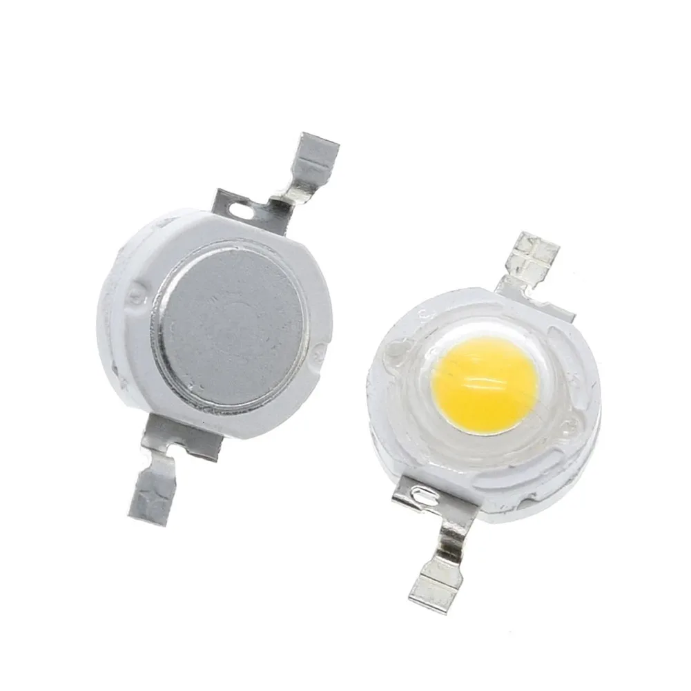 

LED Lumen Lamp Beads Set 1W 3W Light Warm White 220-240LM 3.0-3.4V 180 Degrees Beam Angle Lighting Accessories