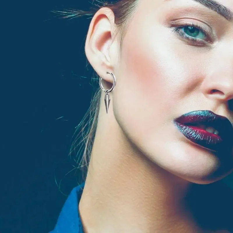 Аниме Fairy Tail панк серьги-гвоздики из нержавеющей стали для мужчин и женщин