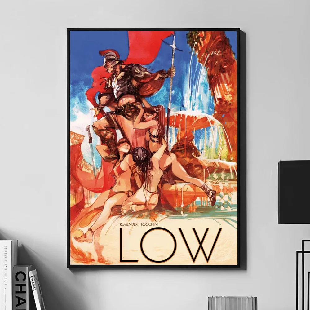 Американские комиксы Mccaig серия комиксов низкий постер настенное искусство