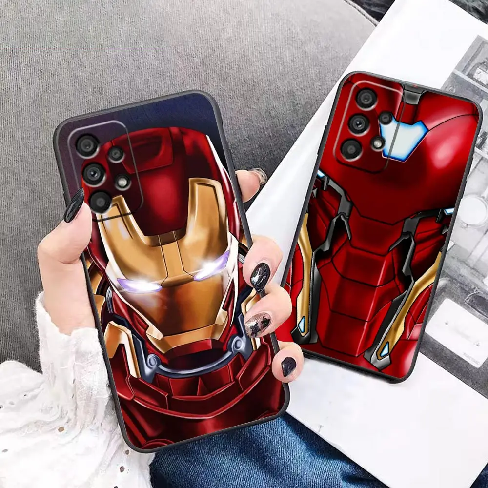 

Funda Case For Samsung A73 A71 A53 A33 A32 A13 A12 A80 A71 A70 A52 A51 A50 A32 A30 A23 A22 A21 5G Case Para Capa Marvel Iron Man