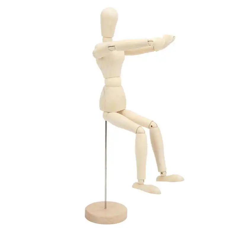 

Деревянный манекен, различные формы, деревянные фигурки для прикроватных столов, книжные полки для письменных столов