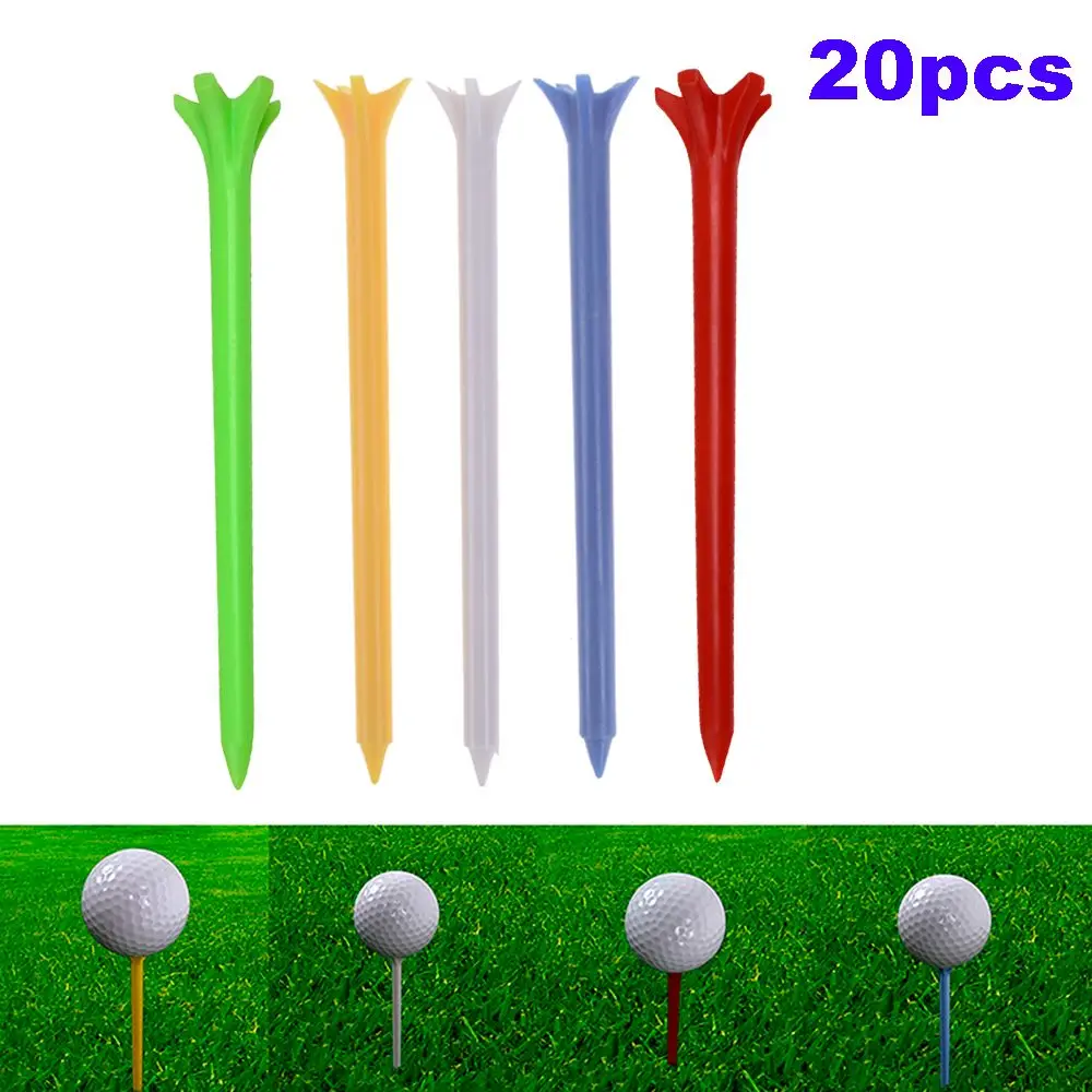 

70 мм помощь при тренировке, разноцветные пластиковые безфрикционные профессиональные футболки для гольфа, розетка, аксессуары для гольфа