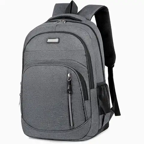 Рюкзак мужской для ноутбука, многофункциональная водонепроницаемая сумка для студентов колледжа, вместительный дорожный ранец, на лето