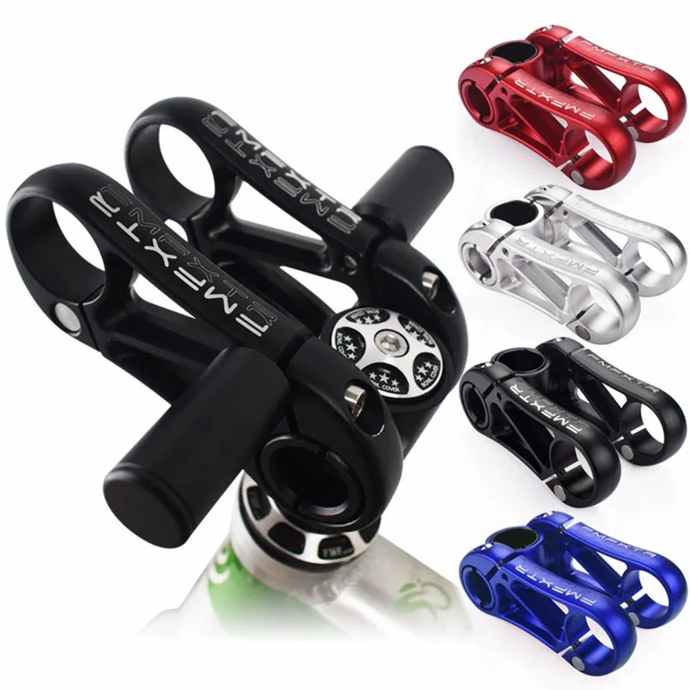 

Bicycle Stem Mountain Bike Accessories 360 Degree 31.8 Height Increaser Equipped with Handlebar Modification To Raise Stem