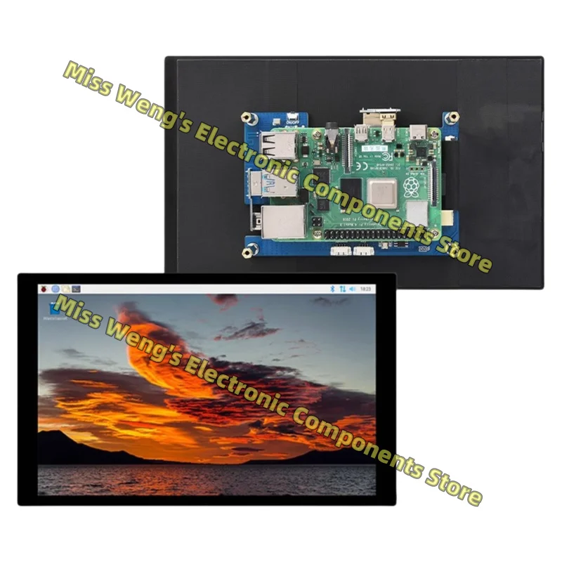 Raspberry Pi/Xuri X3 8-дюймовый емкостный сенсорный экран высокого разрешения полностью