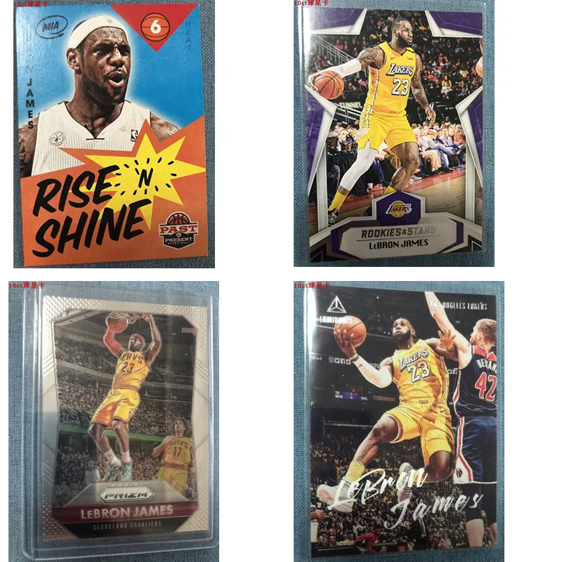 

LEBRON JAMES Panini Los Angeles Lakers Nba Basketball Star Collectible Cards Blaster Limited Fan Card Commemorate Birthday Gift