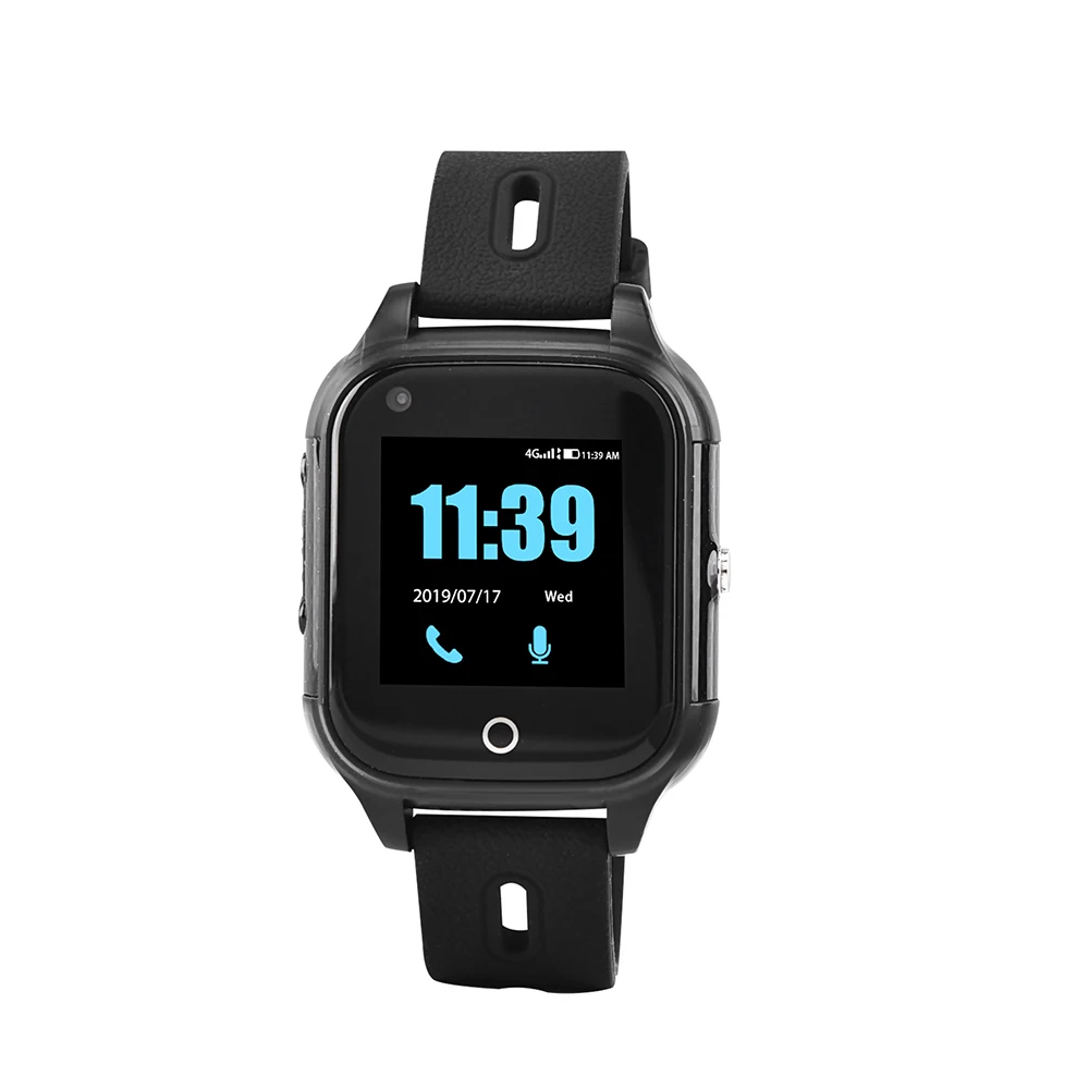 

Vjoy Gps-трекер часы 4G часы с пульсометром и тонометром для пожилых людей