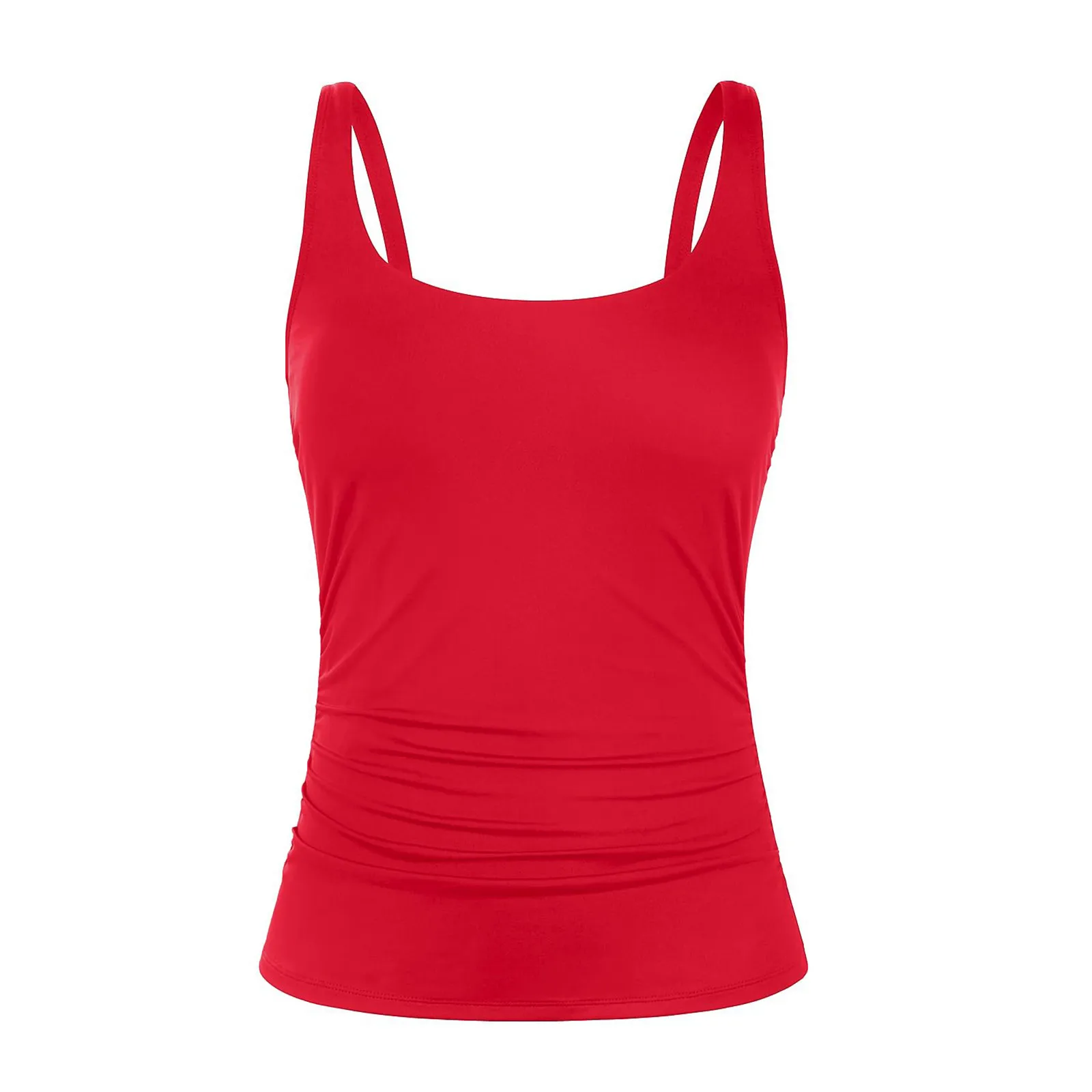 Женский купальник без рукавов с аппликациями Танкини Черный хлопок Полиэстер