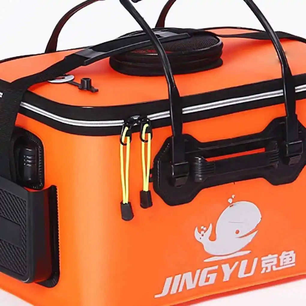 

Portable Collapsible Live Bait Bucket Outdoor Waterproof Folding Barrels Camping Travel Tools